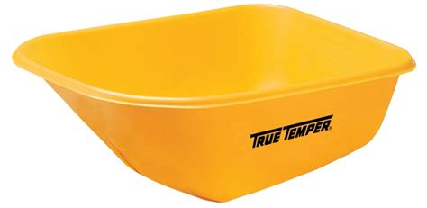 Big enough to handle large loads but light enough to be easy to use. . True temper wheelbarrow replacement tub